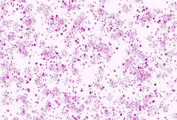 Dark Pink vector template with chaotic shapes.