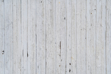Naklejka premium Old wooden wall with paint, background texture