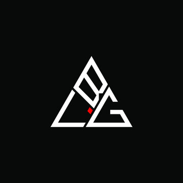BLG letter logo creative design. BLG unique design
