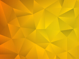 triangular pattern on orange texture gradient abstract background
