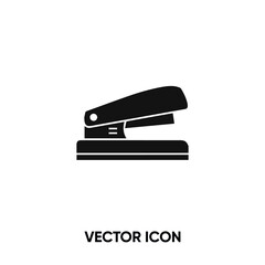 Stapler vector icon. Modern, simple flat vector illustration for website or mobile app.Office equipment or work tool symbol, logo illustration. Pixel perfect vector graphics	