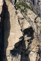 cruise on the Lysefjord fjord in Norway