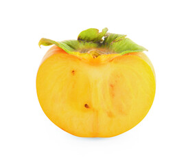 persimmon isolated on white background