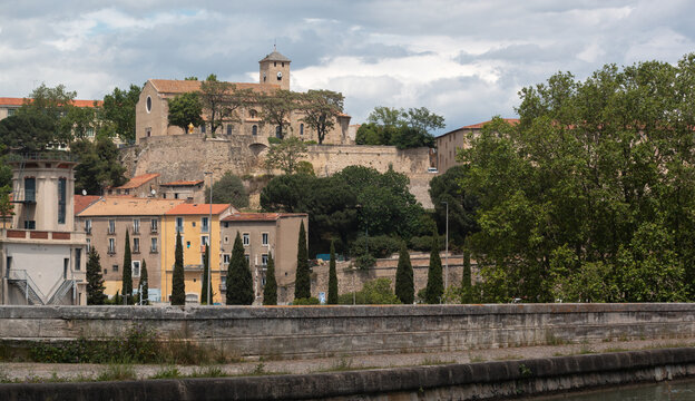 Vue sur la vile de B&eacute;ziers