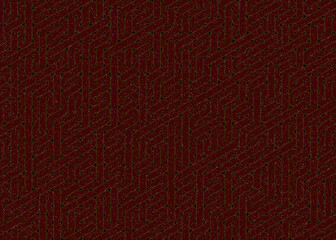 Colour Hexagon Tile Connection art background design illustration