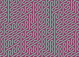 Fototapeta premium Colour Hexagon Tile Connection art background design illustration