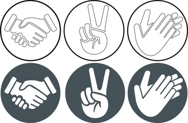 Hand wash icon.Wash and washing hands to keep clean flat vector icon