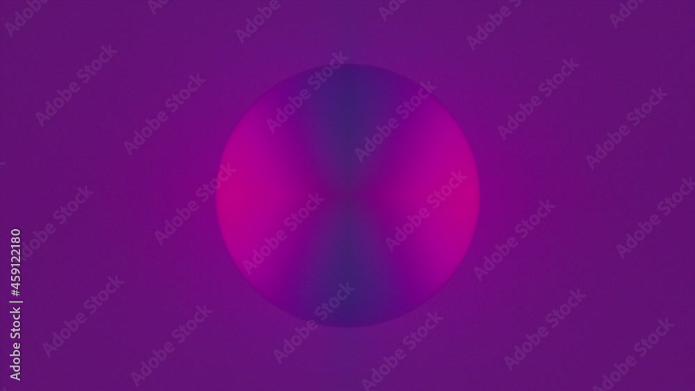Poster bright ball with colorful 3d render gradient floating on surface. creative minimalism with simple ge