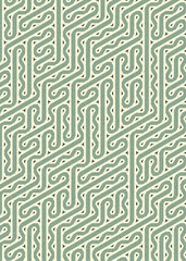 Colour Hexagon Tile Connection art background design illustration