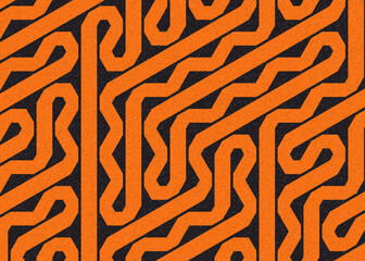 Colour Hexagon Tile Connection art background design illustration