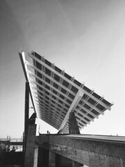 The Photovoltaic pergola at the forum in Barcelona