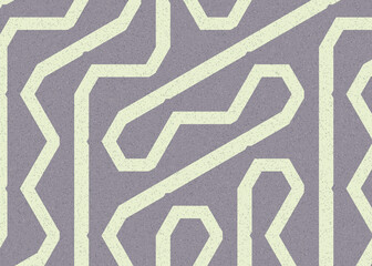 Colour Hexagon Tile Connection art background design illustration