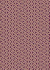 Colour Hexagon Tile Connection art background design illustration