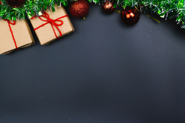 Merry Christmas background and Happy New year background