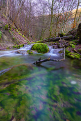 Wasserfall am Bach in Bad Urach