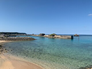 宮古島 東平安名崎 保良漁港 宮古列島 沖縄県