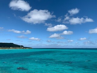 Naklejka premium 伊良部島 伊良部大橋 宮古島 宮古列島 沖縄県