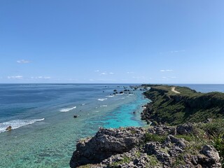 宮古島 東平安名崎見晴台 宮古列島 沖縄県