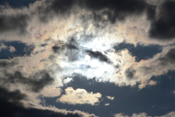 Fototapeta premium Beautiful cloud and blue sky
