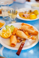 Delicioud grilled squid