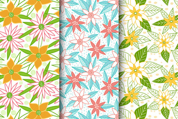 Fresh Summer Flower Patterns