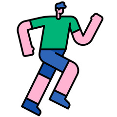 running icon