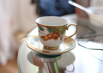 cup of coffee and milk