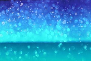 abstract blue background with bubbles.