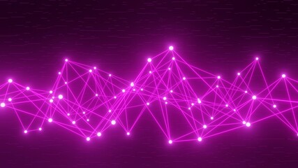 3d abstract data line design