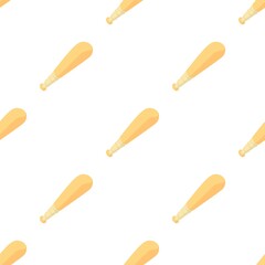 Baseball bat pattern seamless background texture repeat wallpaper geometric vector