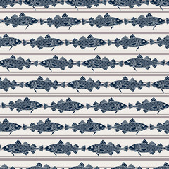 pattern with fish