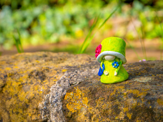 Queen Gnome in the Garden