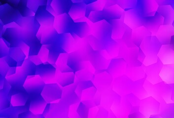 Light Purple, Pink vector abstract polygonal template.