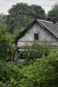 old wooden house