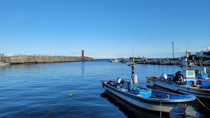 Fototapeta premium 대한민국 강원도 강릉시 주문진읍 소돌항