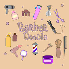Barbershop Doodle