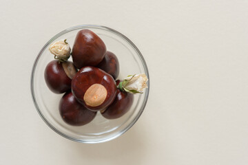 chestnuts in a bowl