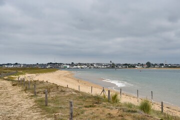 The Ria d'Etel in Brittany. France