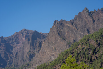 impressions of the volcanic island of la palma