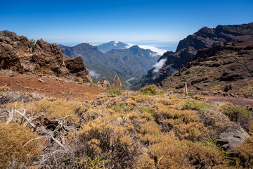 impressions of the volcanic island of la palma
