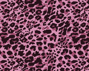 Leopard pattern design, vector background