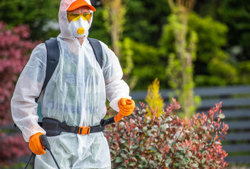 Garden Insecticide Body Protection Suit and Equipment