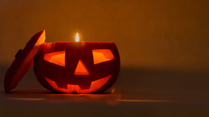 Dynia na halloween © Radek