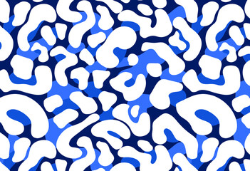 Leopard pattern design, vector background