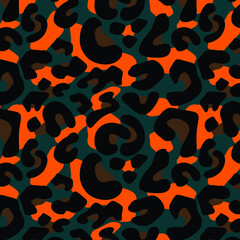 Leopard pattern design, vector background