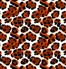Leopard pattern design, vector background