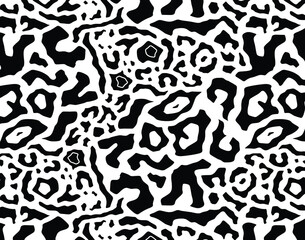 Leopard pattern design, vector background