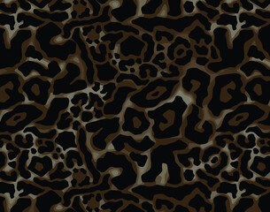 Leopard pattern design, vector background