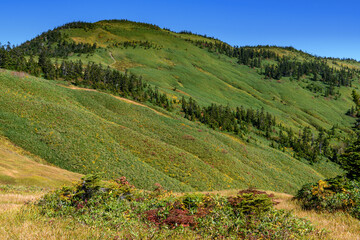 初秋の会津駒ヶ岳