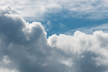 Obraz premium blue sky with clouds